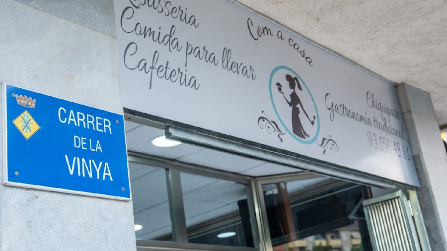 Com a casa