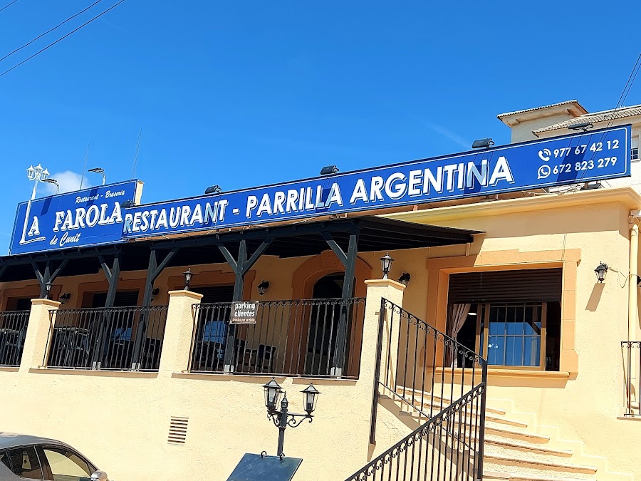 Parrilla Argentina La Farola De Cunit.
